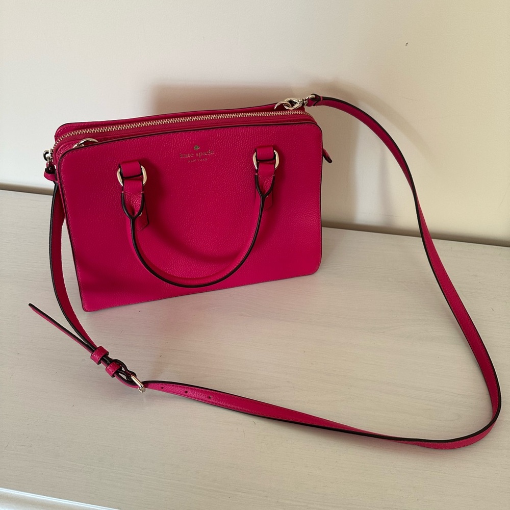 Kate Spade Vibrant Pink Crossbody Bag